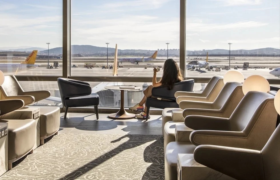 Sabiha Airport Lounge Dining Area